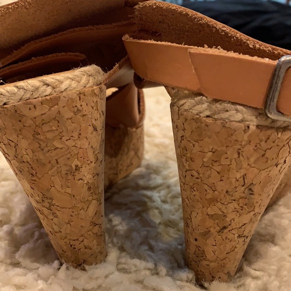 Free People Cork Wedge Heels - Picture 7 of 12